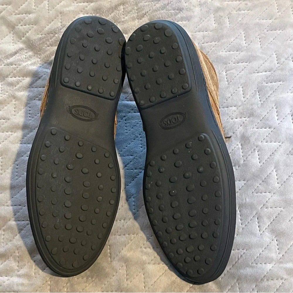 Tod’s shoes‎ mens 7 pre-owned condition tan